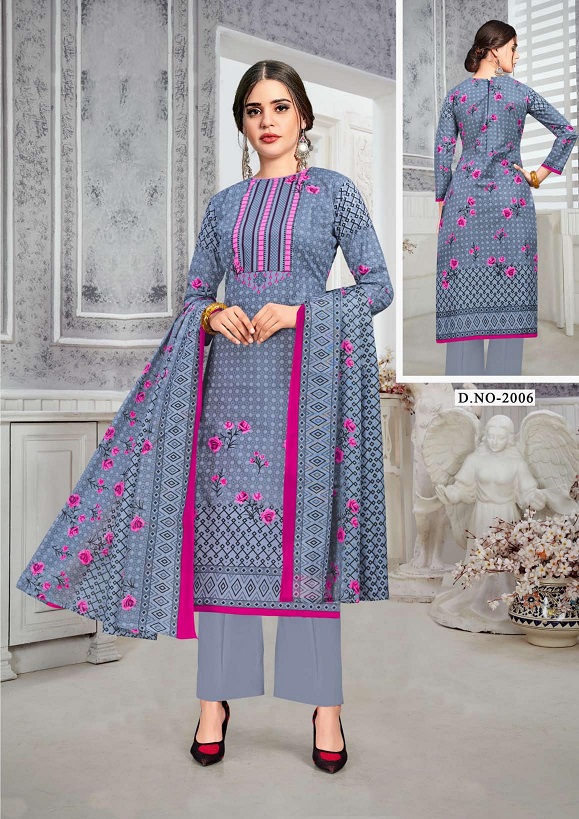Kiana Gulnaaz Vol-2 Cotton Designer Exclusive Print Dress Material